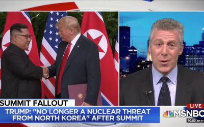 MSNBC Interviews Marty Latz on the Trump & North Korea Summit in Singapore