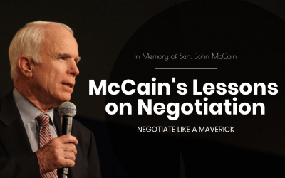 McCain’s Lessons on Negotiation